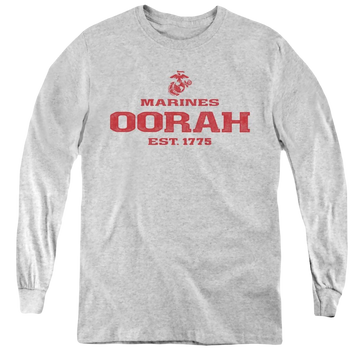 U.S. Marine Corps. Oorah - Youth Long Sleeve T-Shirt Youth Long Sleeve T-Shirt U.S. Marine Corps.   