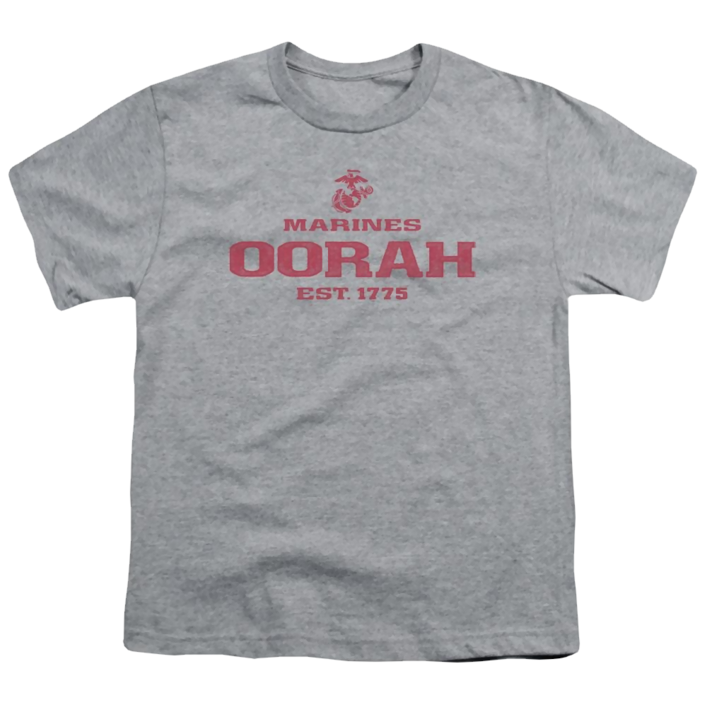 U.S. Marine Corps Oorah Youth T-Shirt (Ages 8-12) Youth T-Shirt (Ages 8-12) U.S. Marine Corps.   