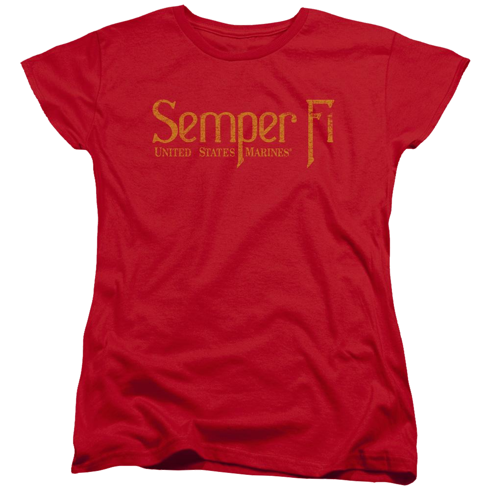 U.S. Marine Corps Semper Fi Women's T-Shirt Women's T-Shirt U.S. Marine Corps.   