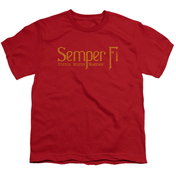 U.S. Marine Corps Semper Fi Youth T-Shirt (Ages 8-12) Youth T-Shirt (Ages 8-12) U.S. Marine Corps.   
