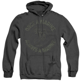 U.S. Marine Corps. Always A Marine - Heather Pullover Hoodie Heather Pullover Hoodie U.S. Marine Corps.   