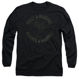 U.S. Marine Corps Always A Marine Men's Long Sleeve T-Shirt Men's Long Sleeve T-Shirt U.S. Marine Corps.   