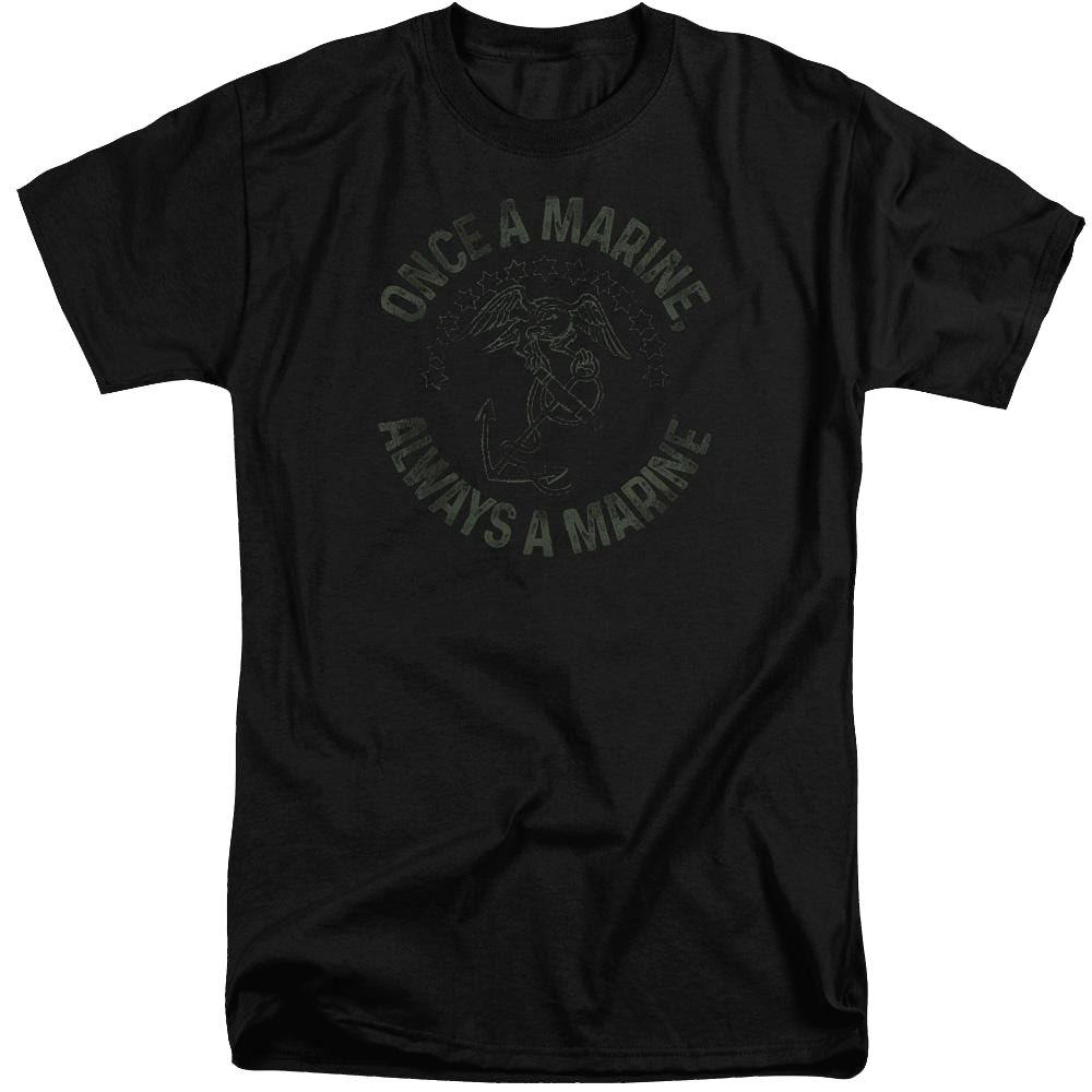 U.S. Marine Corps Always A Marine Men's Tall Fit T-Shirt Men's Tall Fit T-Shirt U.S. Marine Corps.   