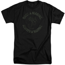 U.S. Marine Corps Always A Marine Men's Tall Fit T-Shirt Men's Tall Fit T-Shirt U.S. Marine Corps.   