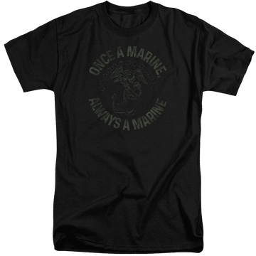 U.S. Marine Corps Always A Marine Men's Tall Fit T-Shirt Men's Tall Fit T-Shirt U.S. Marine Corps.   