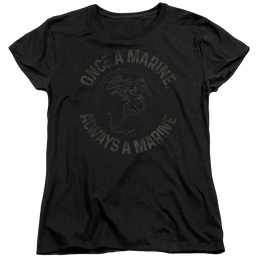 U.S. Marine Corps Always A Marine Women's T-Shirt Women's T-Shirt U.S. Marine Corps.   