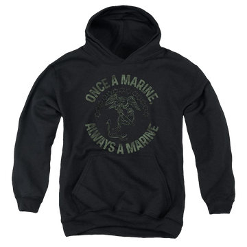 U.S. Marine Corps Always A Marine Youth Hoodie (Ages 8-12) Youth Hoodie (Ages 8-12) U.S. Marine Corps.   