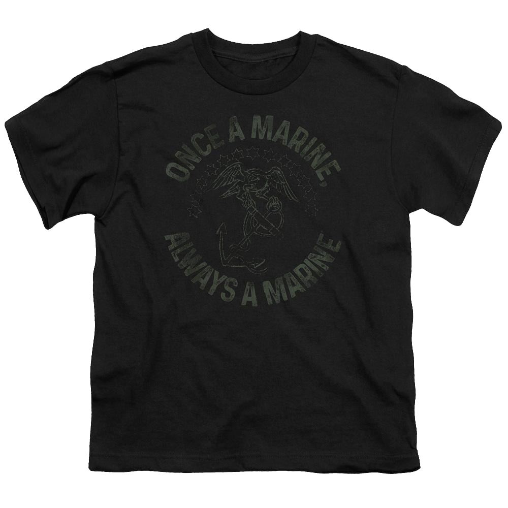 U.S. Marine Corps Always A Marine Youth T-Shirt (Ages 8-12) Youth T-Shirt (Ages 8-12) U.S. Marine Corps.   