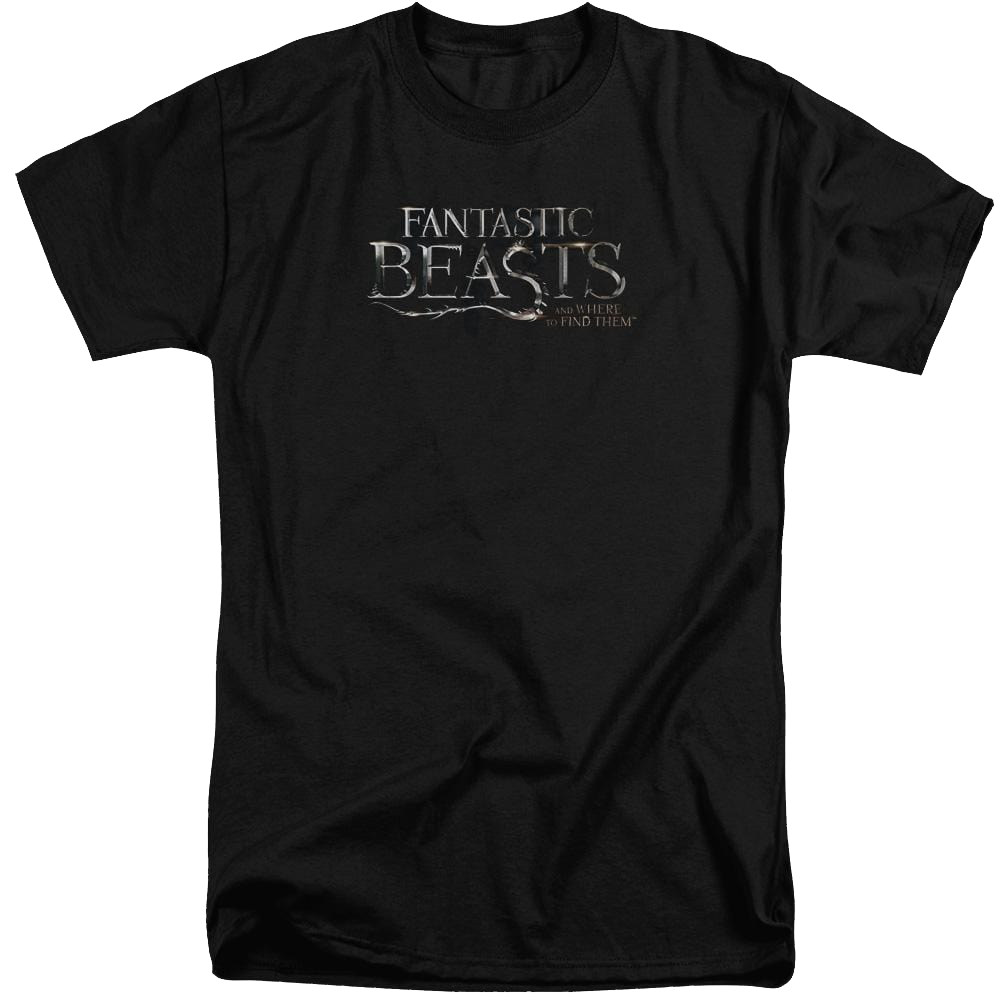 Fantastic Beasts Logo - Men's Tall Fit T-Shirt Men's Tall Fit T-Shirt Fantastic Beasts   