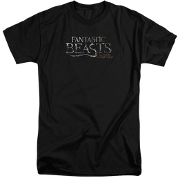 Fantastic Beasts Logo - Men's Tall Fit T-Shirt Men's Tall Fit T-Shirt Fantastic Beasts   