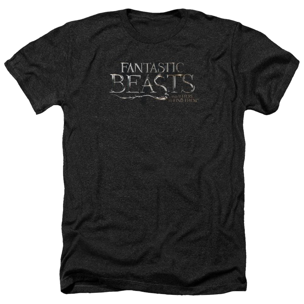 Fantastic Beasts Logo - Men's Heather T-Shirt Men's Heather T-Shirt Fantastic Beasts   