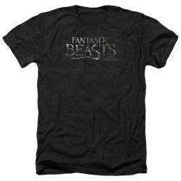 Fantastic Beasts Logo - Men's Heather T-Shirt Men's Heather T-Shirt Fantastic Beasts   