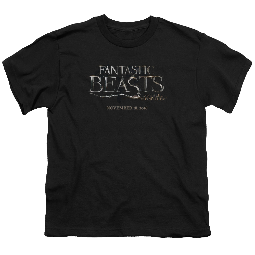 Fantastic Beasts and Where to Find Them Logo - Youth T-Shirt Youth T-Shirt (Ages 8-12) Fantastic Beasts   