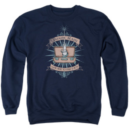Fantastic Beasts Briefcase - Men's Crewneck Sweatshirt Men's Crewneck Sweatshirt Fantastic Beasts   
