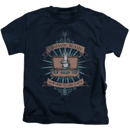 Fantastic Beasts and Where to Find Them Briefcase - Kid's T-Shirt Kid's T-Shirt (Ages 4-7) Fantastic Beasts   