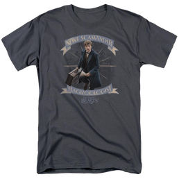 Fantastic Beasts Newt Scamander - Men's Regular Fit T-Shirt Men's Regular Fit T-Shirt Fantastic Beasts   