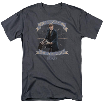 Fantastic Beasts Newt Scamander - Men's Regular Fit T-Shirt Men's Regular Fit T-Shirt Fantastic Beasts   