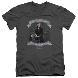 Fantastic Beasts Newt Scamander - Men's V-Neck T-Shirt Men's V-Neck T-Shirt Fantastic Beasts   