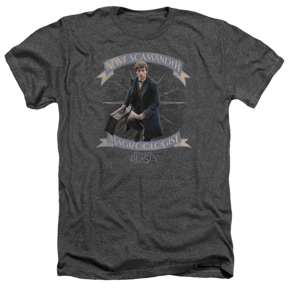Fantastic Beasts Newt Scamander - Men's Heather T-Shirt Men's Heather T-Shirt Fantastic Beasts   