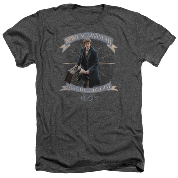 Fantastic Beasts Newt Scamander - Men's Heather T-Shirt Men's Heather T-Shirt Fantastic Beasts   