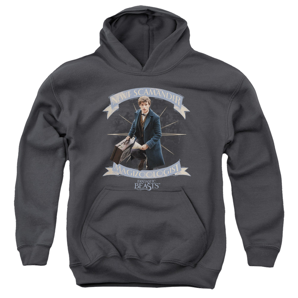 Fantastic Beasts and Where to Find Them Newt Scamander - Youth Hoodie Youth Hoodie (Ages 8-12) Fantastic Beasts   