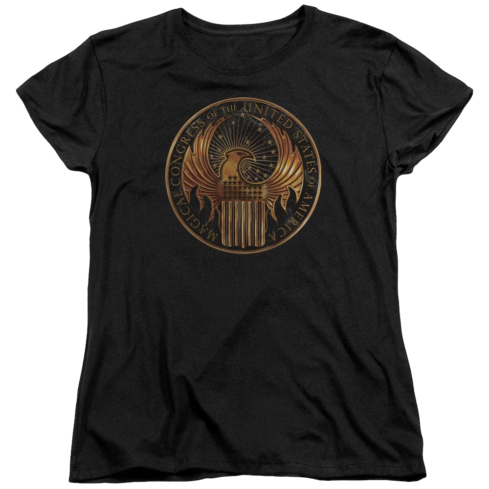 Fantastic Beasts Magical Congress Crest - Women's T-Shirt Women's T-Shirt Fantastic Beasts   