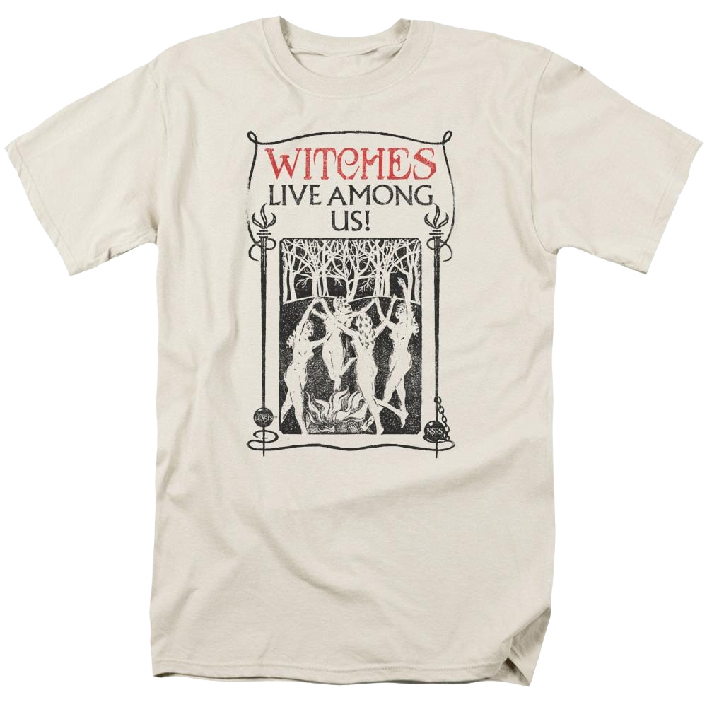 Fantastic Beasts Witches Live Among Us - Men's Regular Fit T-Shirt Men's Regular Fit T-Shirt Fantastic Beasts   