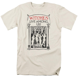 Fantastic Beasts Witches Live Among Us - Men's Regular Fit T-Shirt Men's Regular Fit T-Shirt Fantastic Beasts   