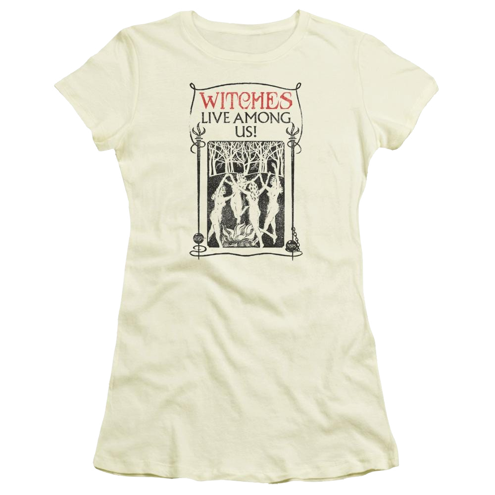 Fantastic Beasts Witches Live Among Us - Juniors T-Shirt Juniors T-Shirt Fantastic Beasts   