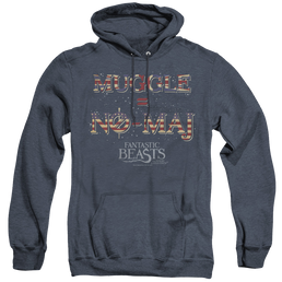 Fantastic Beasts And Where To Find Them Uk Us No Maj - Heather Pullover Hoodie Heather Pullover Hoodie Fantastic Beasts   