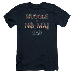 Fantastic Beasts Uk Us No Maj - Men's Premium Slim Fit T-Shirt Men's Premium Slim Fit T-Shirt Fantastic Beasts   