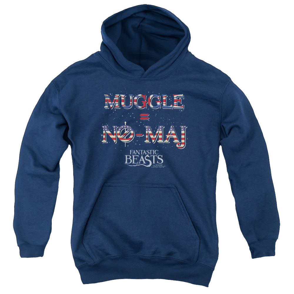 Fantastic Beasts and Where to Find Them Uk Us No Maj - Youth Hoodie Youth Hoodie (Ages 8-12) Fantastic Beasts   