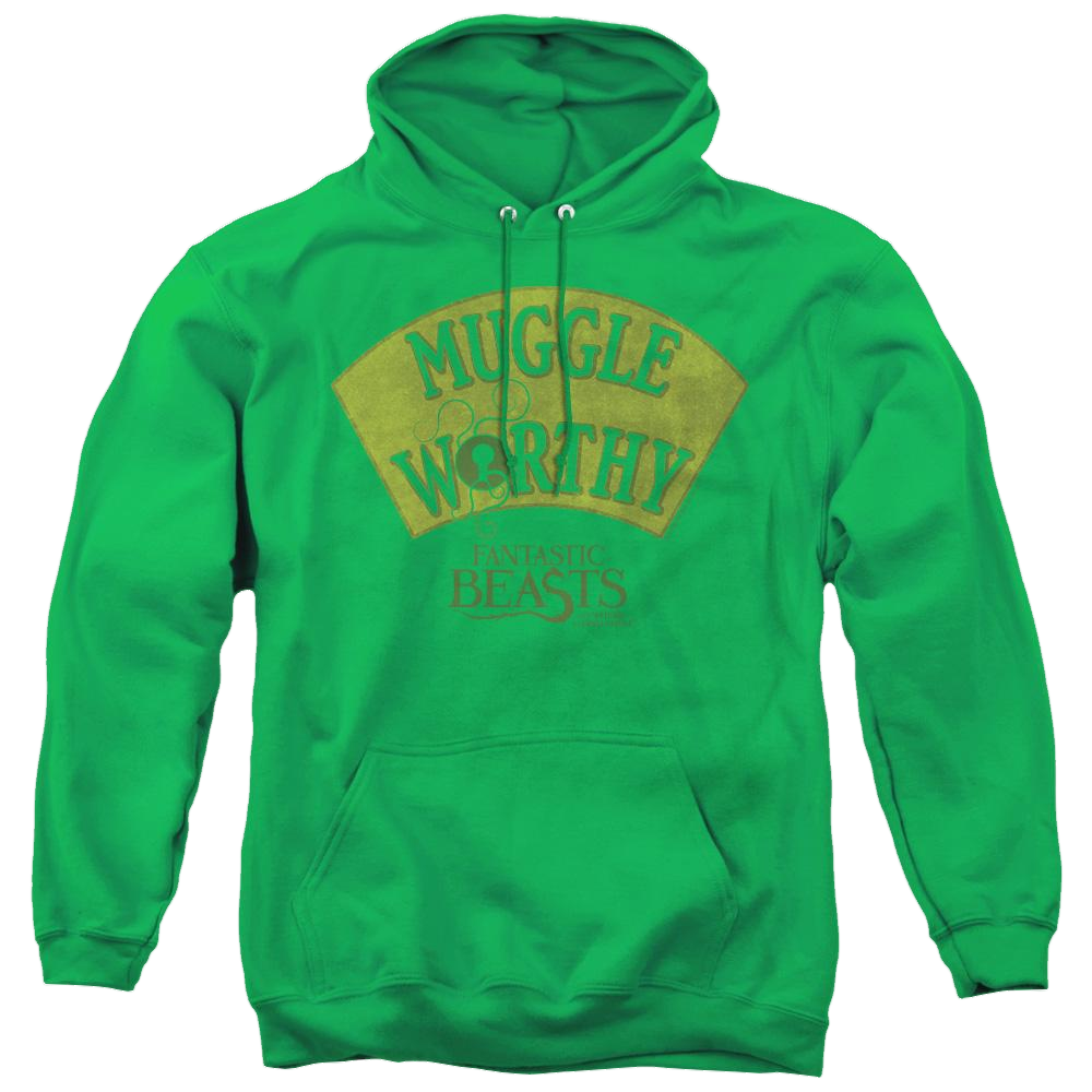 Fantastic Beasts And Where To Find Them Muggle Worthy - Pullover Hoodie Pullover Hoodie Fantastic Beasts   