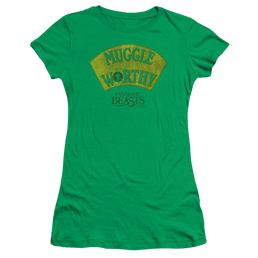 Fantastic Beasts Muggle Worthy - Juniors T-Shirt Juniors T-Shirt Fantastic Beasts   