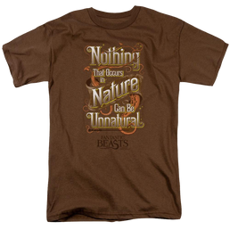 Fantastic Beasts And Where To Find Them Unnatural - Men's Regular Fit T-Shirt Men's Regular Fit T-Shirt Fantastic Beasts   
