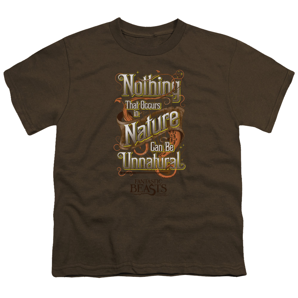 Fantastic Beasts and Where to Find Them Unnatural - Youth T-Shirt Youth T-Shirt (Ages 8-12) Fantastic Beasts   