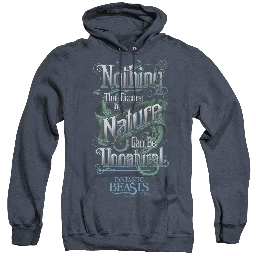 Fantastic Beasts And Where To Find Them Unnatural - Heather Pullover Hoodie Heather Pullover Hoodie Fantastic Beasts   