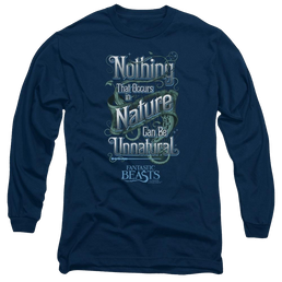 Fantastic Beasts Unnatural - Men's Long Sleeve T-Shirt Men's Long Sleeve T-Shirt Fantastic Beasts   