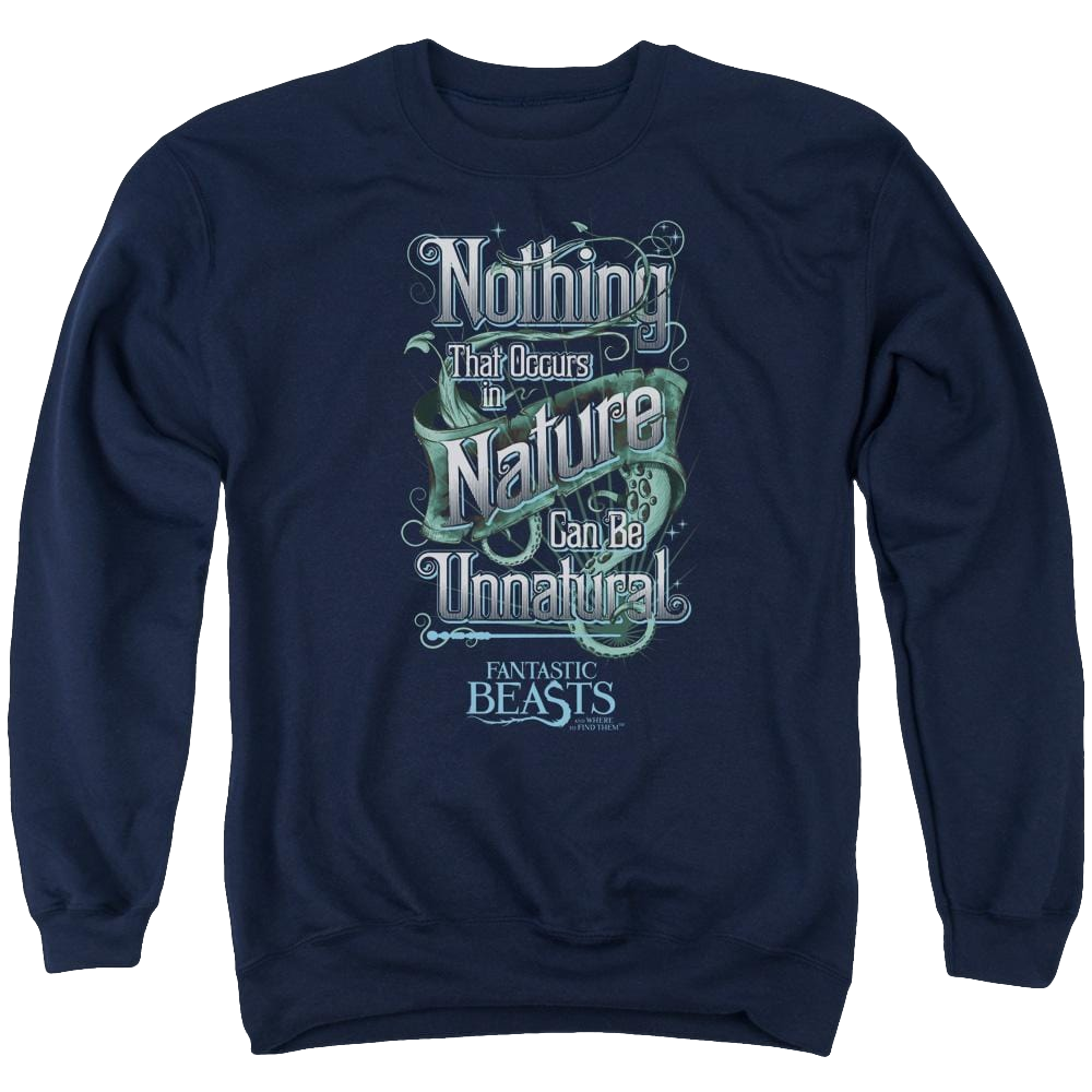 Fantastic Beasts Unnatural - Men's Crewneck Sweatshirt Men's Crewneck Sweatshirt Fantastic Beasts   