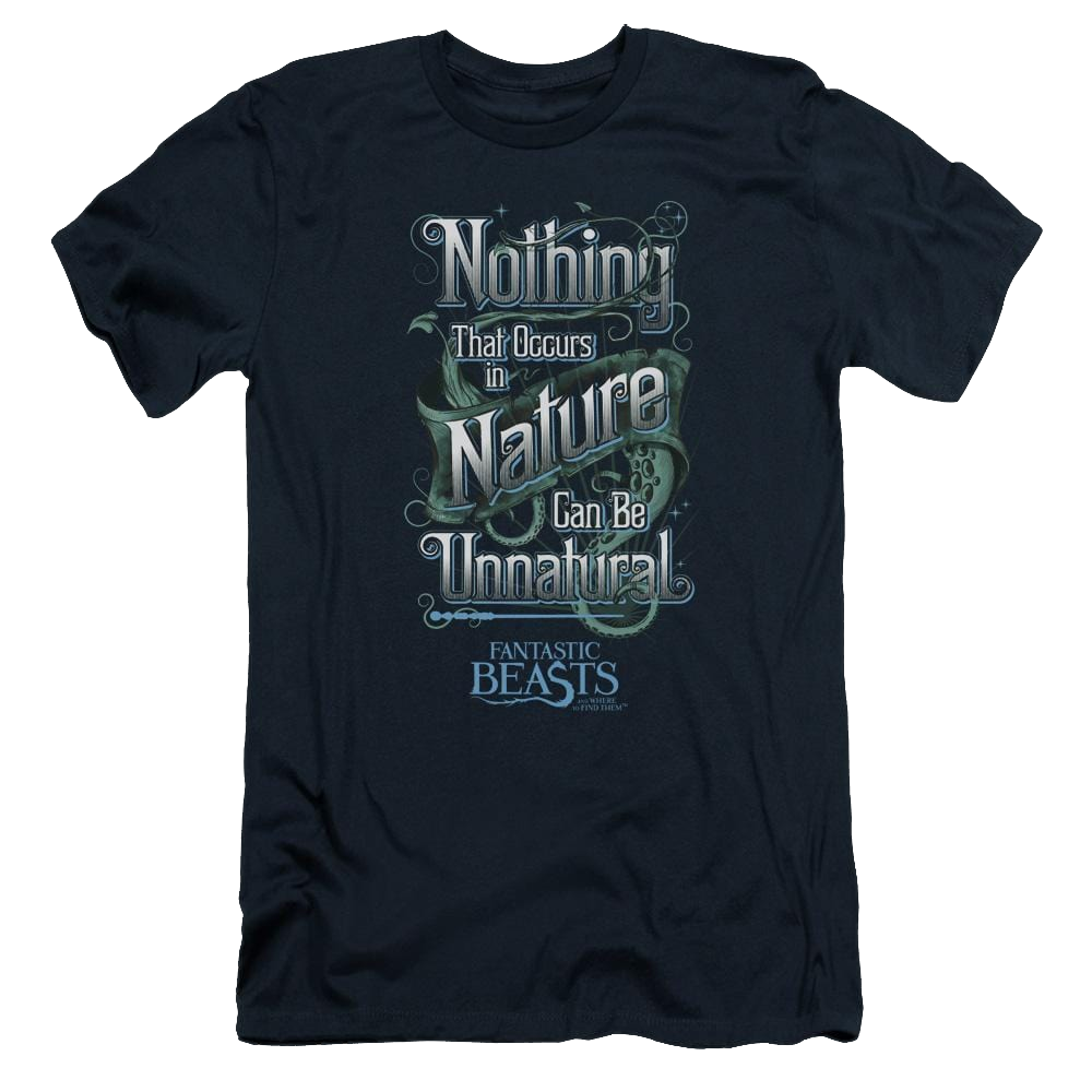 Fantastic Beasts Unnatural - Men's Premium Slim Fit T-Shirt Men's Premium Slim Fit T-Shirt Fantastic Beasts   