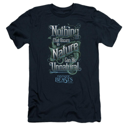 Fantastic Beasts Unnatural - Men's Premium Slim Fit T-Shirt Men's Premium Slim Fit T-Shirt Fantastic Beasts   