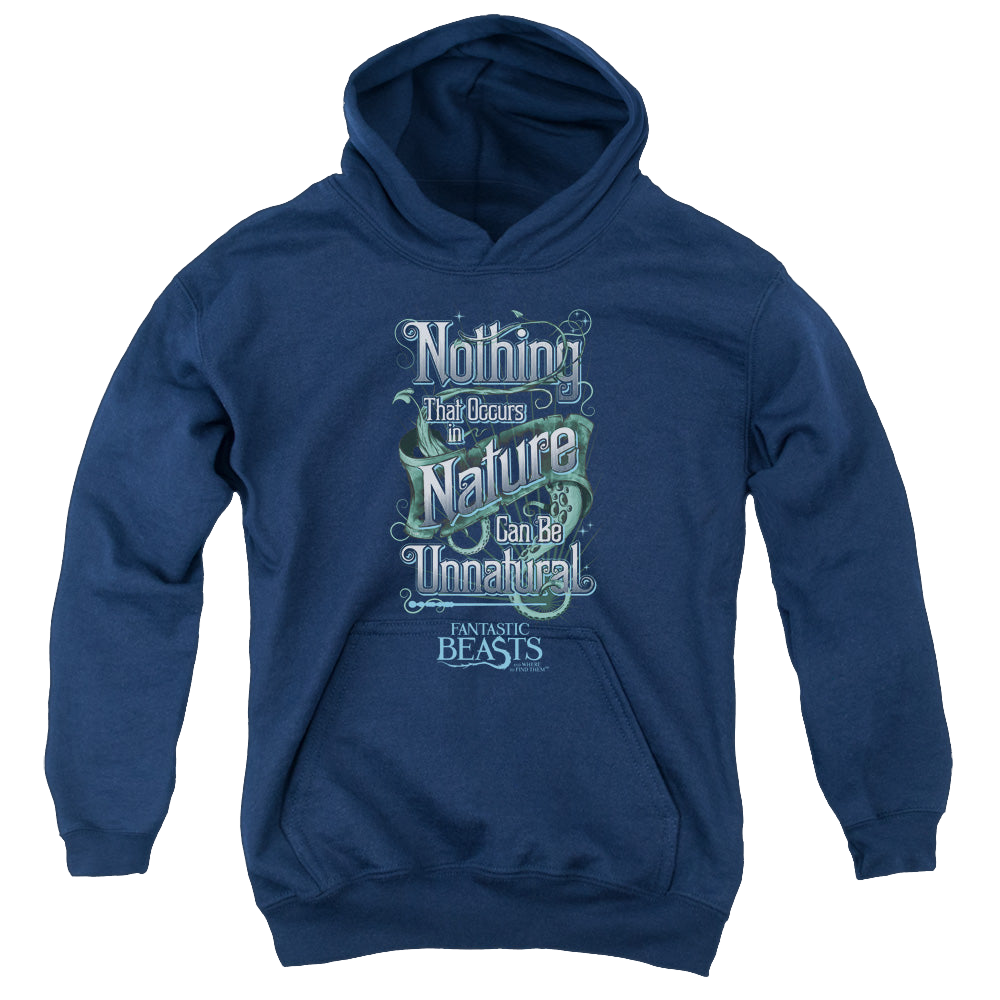 Fantastic Beasts and Where to Find Them Unnatural - Youth Hoodie Youth Hoodie (Ages 8-12) Fantastic Beasts   