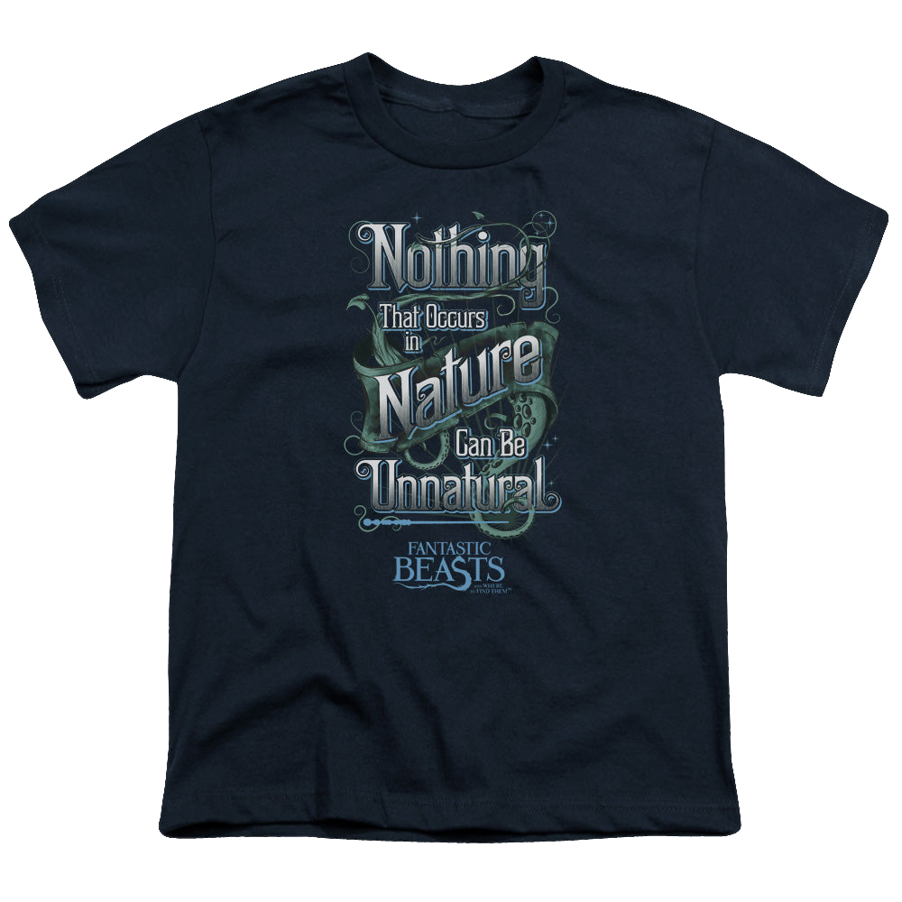 Fantastic Beasts and Where to Find Them Unnatural - Youth T-Shirt Youth T-Shirt (Ages 8-12) Fantastic Beasts   