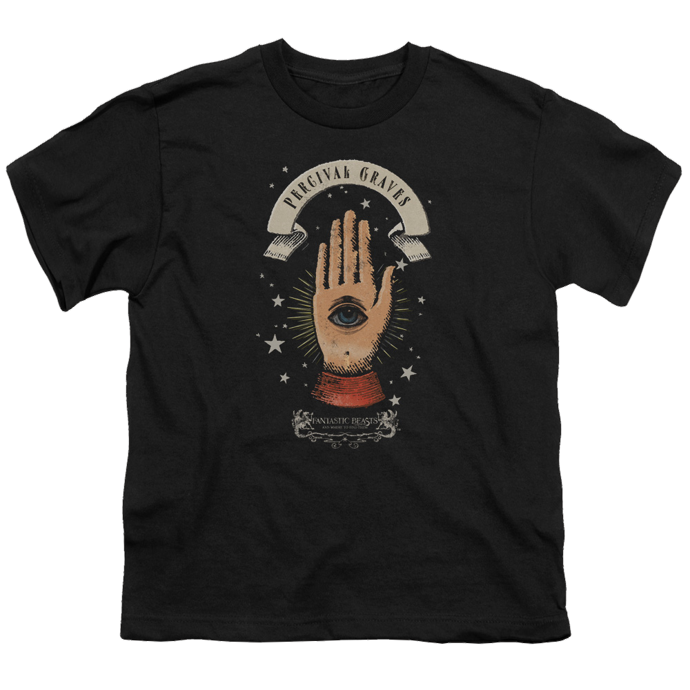 Fantastic Beasts and Where to Find Them Percival Graves - Youth T-Shirt Youth T-Shirt (Ages 8-12) Fantastic Beasts   