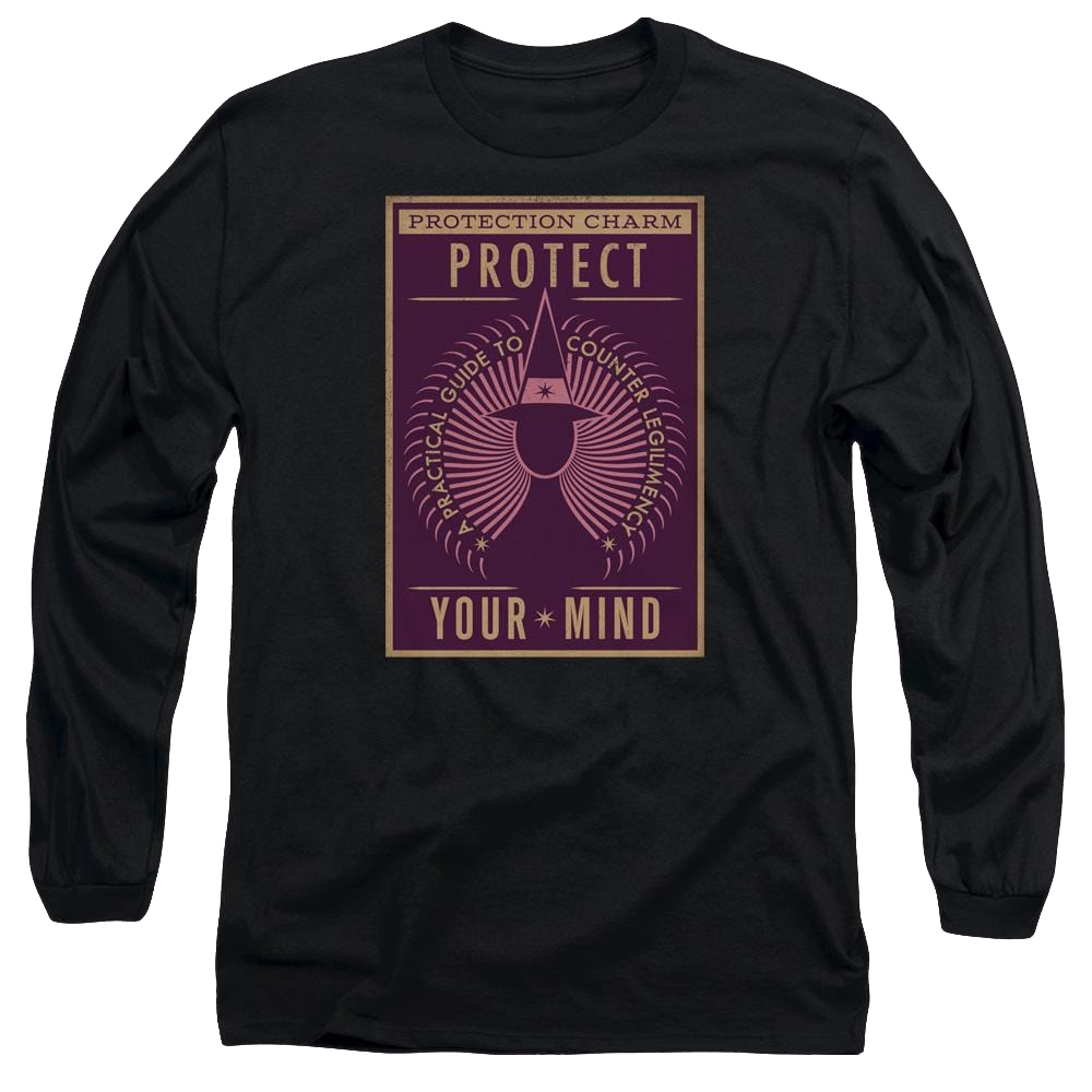 Fantastic Beasts Protect Your Mind - Men's Long Sleeve T-Shirt Men's Long Sleeve T-Shirt Fantastic Beasts   