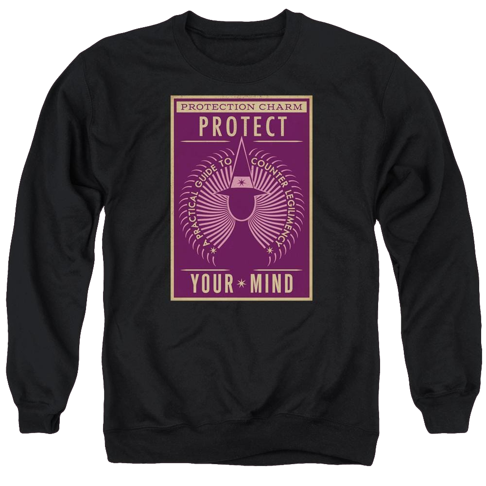Fantastic Beasts Protect Your Mind - Men's Crewneck Sweatshirt Men's Crewneck Sweatshirt Fantastic Beasts   