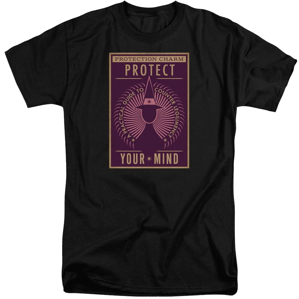Fantastic Beasts Protect Your Mind - Men's Tall Fit T-Shirt Men's Tall Fit T-Shirt Fantastic Beasts   