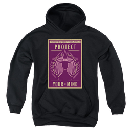 Fantastic Beasts and Where to Find Them Protect Your Mind - Youth Hoodie Youth Hoodie (Ages 8-12) Fantastic Beasts   