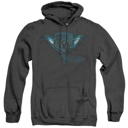 Fantastic Beasts And Where To Find Them Swooping Evil - Heather Pullover Hoodie Heather Pullover Hoodie Fantastic Beasts   