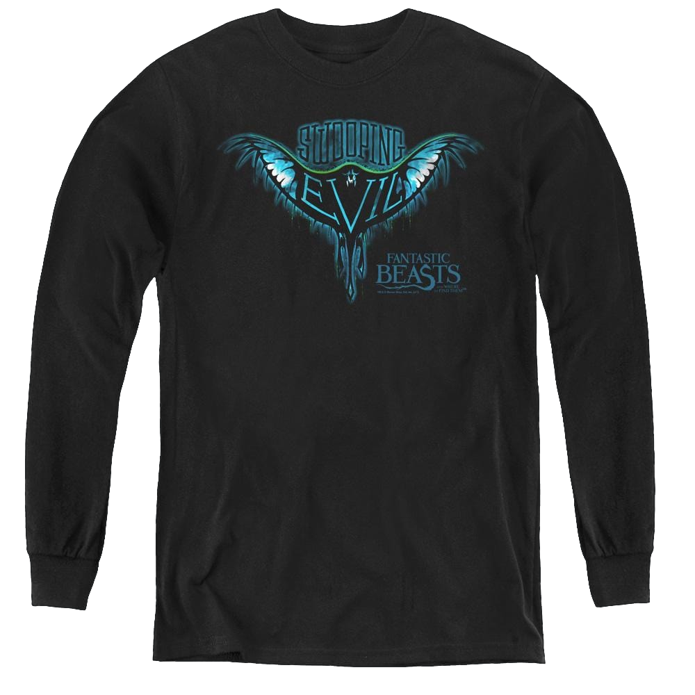 Fantastic Beasts And Where To Find Them Swooping Evil - Youth Long Sleeve T-Shirt Youth Long Sleeve T-Shirt Fantastic Beasts   